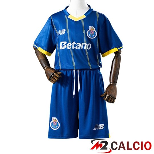 Maglie Calcio Personalizzate,Tute Calcio Squadre,Maglia Nazionale Italiana Calcio | Maglie Calcio FC Porto Bambino Quarto 2025/2026