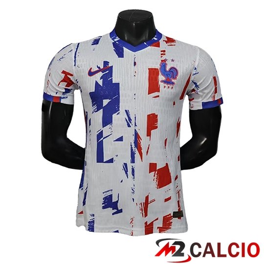 Maglie Calcio Personalizzate,Tute Calcio Squadre,Maglia Nazionale Italiana Calcio | Maglie Calcio Francia Special Edition Bianco 2026/2027