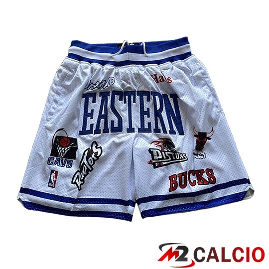 Pantaloncini NBA American All-Star Bianco/Blu 2025/2026