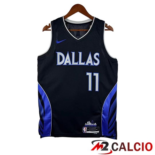 Maglie Calcio Personalizzate,Tute Calcio Squadre,Maglia Nazionale Italiana Calcio | Maglia Dallas Mavericks (IRVING #11) Nero/Blu 2025/2026