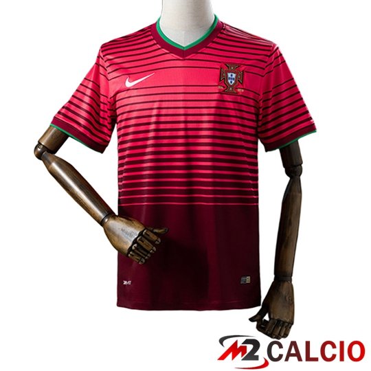 Maglie Calcio Personalizzate,Tute Calcio Squadre,Maglia Nazionale Italiana Calcio | Maglie Calcio Portogallo Retro Prima 2014