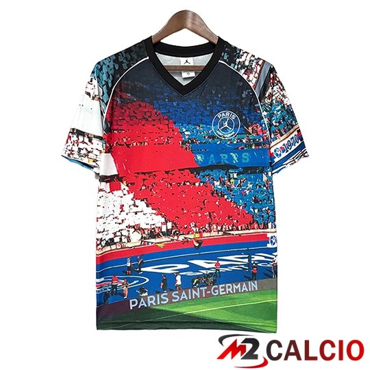 Maglie Calcio Personalizzate,Tute Calcio Squadre,Maglia Nazionale Italiana Calcio | Maglie Calcio PSG Special Edition Rosso/Blu 2026/2027