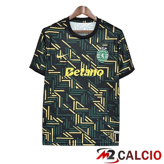 Maglie Calcio Personalizzate,Tute Calcio Squadre,Maglia Nazionale Italiana Calcio | Maglie Calcio Sporting SCP Special Edition Verde 2026/2027