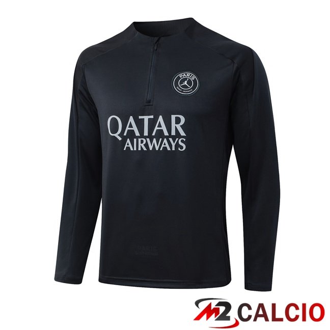 Maglie Calcio Personalizzate,Tute Calcio Squadre,Maglia Nazionale Italiana Calcio | Felpa Allenamento Paris PSG Nero 2026/2027
