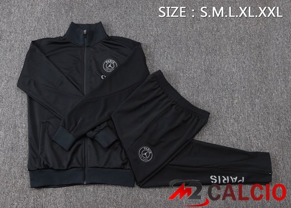 Insieme Tuta Calcio - Giacca Paris PSG Nero 2026/2027