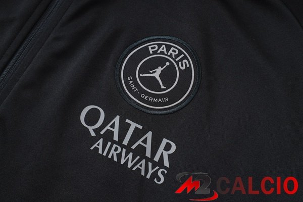 Insieme Tuta Calcio - Giacca Paris PSG Nero 2026/2027