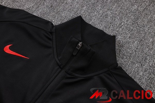 Insieme Tuta Calcio - Giacca Paris PSG Nero 2026/2027