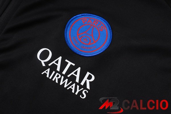 Insieme Tuta Calcio - Giacca Paris PSG Nero 2026/2027