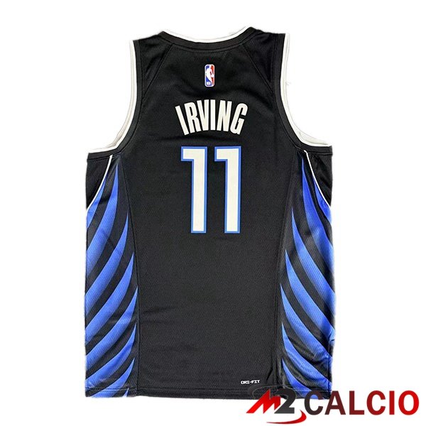 Maglia NBA Dallas Mavericks (Kyrie Irving 11) Nero 2025/2026