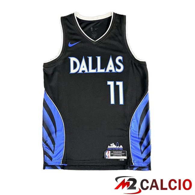 Maglia NBA Dallas Mavericks (Kyrie Irving 11) Nero 2025/2026