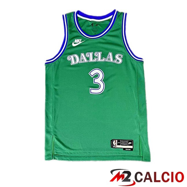 Maglie Calcio Personalizzate,Tute Calcio Squadre,Maglia Nazionale Italiana Calcio | Maglia NBA Dallas Mavericks (Anthony Davis 3) Retro Verde