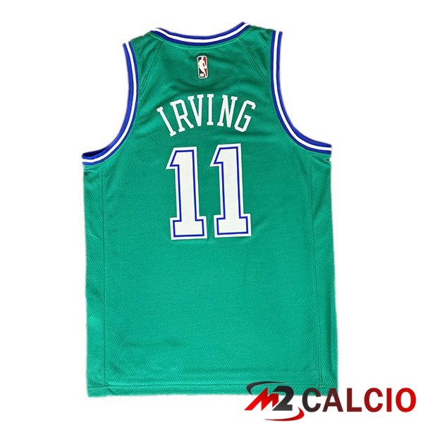 Maglia NBA Dallas Mavericks (Kyrie Irving 11) Retro Verde