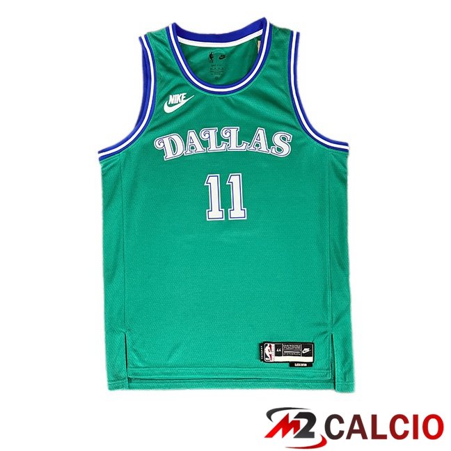 Maglie Calcio Personalizzate,Tute Calcio Squadre,Maglia Nazionale Italiana Calcio | Maglia NBA Dallas Mavericks (Kyrie Irving 11) Retro Verde