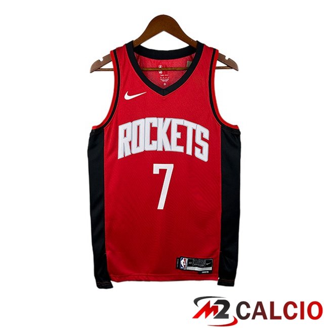 Maglie Calcio Personalizzate,Tute Calcio Squadre,Maglia Nazionale Italiana Calcio | Maglia NBA Houston Rockets (Kevin Durant 7) Rosso 2022/2023