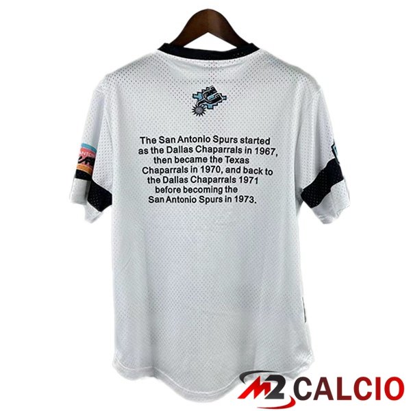 Maglia NBA San Antonio Spurs Edizione Speciale Retro Bianco