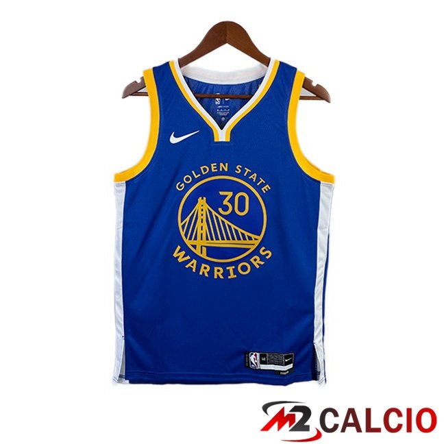 Maglie Calcio Personalizzate,Tute Calcio Squadre,Maglia Nazionale Italiana Calcio | Maglia NBA Golden State Warriors (Stephen Curry 30) Blu 2022/2023