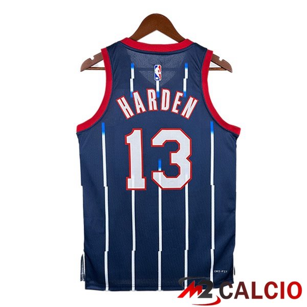 Maglia NBA Houston Rockets (James Harden 13) Blu Reale 2022/2023