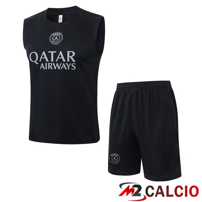 Maglie Calcio Personalizzate,Tute Calcio Squadre,Maglia Nazionale Italiana Calcio | Canotta Allenamento Paris PSG + Pantaloncini Nero 2026/2027