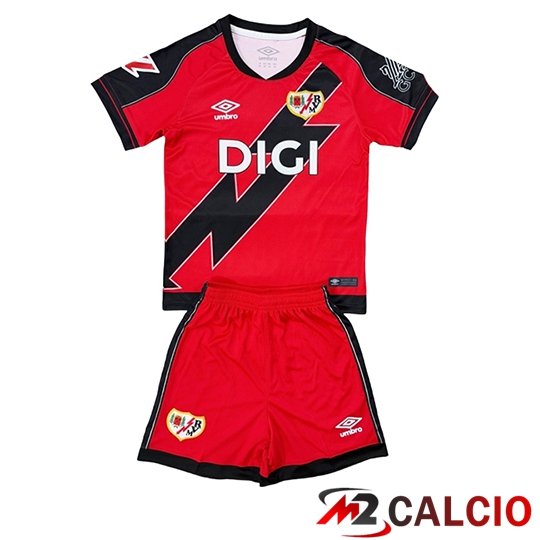Maglie Calcio Personalizzate,Tute Calcio Squadre,Maglia Nazionale Italiana Calcio | Maglie Calcio Rayo Vallecano Bambino Seconda 2025/2026