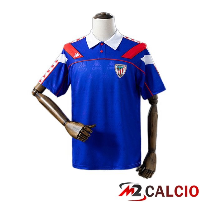 Maglie Calcio Personalizzate,Tute Calcio Squadre,Maglia Nazionale Italiana Calcio | Maglie Calcio Athletic Club Retro Seconda Blu 1994-1995