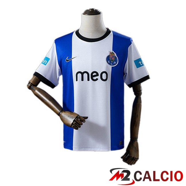 Maglie Calcio Personalizzate,Tute Calcio Squadre,Maglia Nazionale Italiana Calcio | Maglie Calcio FC Porto Retro Prima Blu Bianco 2012-2013