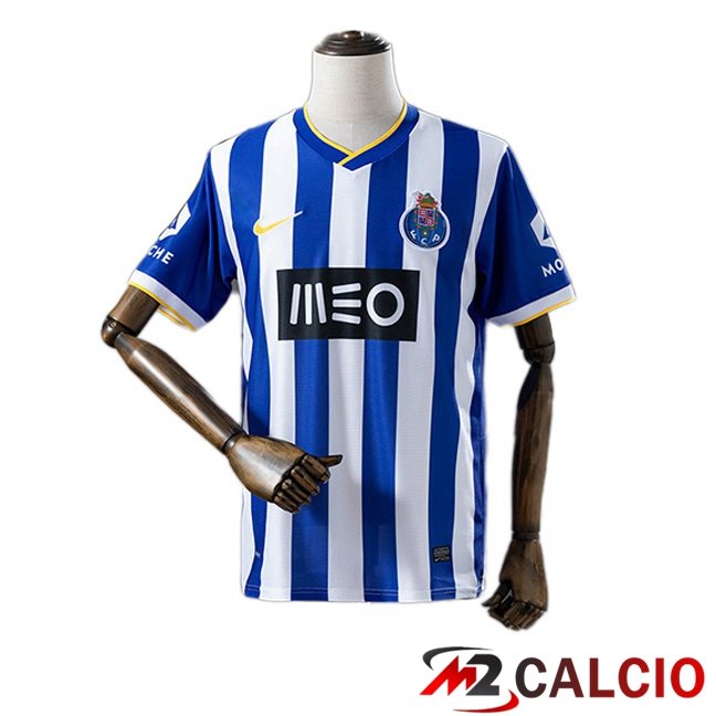 Maglie Calcio Personalizzate,Tute Calcio Squadre,Maglia Nazionale Italiana Calcio | Maglie Calcio FC Porto Retro Prima Blu Bianco 2013-2014