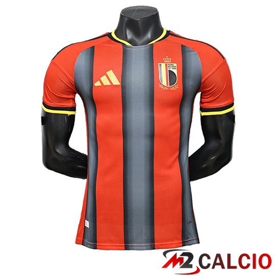 Maglie Calcio Personalizzate,Tute Calcio Squadre,Maglia Nazionale Italiana Calcio | Maglie Calcio Belgio Special Edition Rosso/Grigio 2026/2027