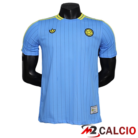 Maglie Calcio Personalizzate,Tute Calcio Squadre,Maglia Nazionale Italiana Calcio | Maglie Calcio Colombia Special Edition Blu 2026/2027