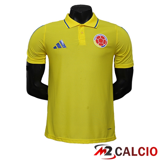 Maglie Calcio Personalizzate,Tute Calcio Squadre,Maglia Nazionale Italiana Calcio | Maglie Calcio Colombia Special Edition Giallo 2026/2027