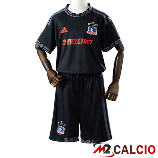 Maglie Calcio Personalizzate,Tute Calcio Squadre,Maglia Nazionale Italiana Calcio | Maglie Calcio Colo-Colo Bambino Seconda 2026/2027