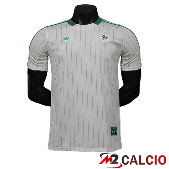 Maglie Calcio Personalizzate,Tute Calcio Squadre,Maglia Nazionale Italiana Calcio | Maglie Calcio Algeria Special Edition Bianco 2026/2027