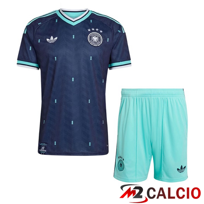 Maglie Calcio Personalizzate,Tute Calcio Squadre,Maglia Nazionale Italiana Calcio | Maglie Calcio Germania Bambino Seconda Blu Reale 2026/2027