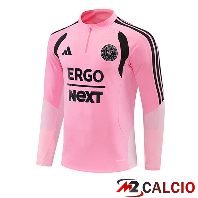 Maglie Calcio Personalizzate,Tute Calcio Squadre,Maglia Nazionale Italiana Calcio | Felpa Allenamento Inter Miami CF Rosa 2026/2027