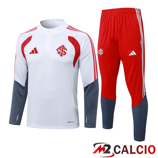 Maglie Calcio Personalizzate,Tute Calcio Squadre,Maglia Nazionale Italiana Calcio | Insieme Tuta Calcio SC Internazionale Bianco 2026/2027