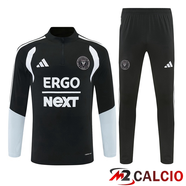 Maglie Calcio Personalizzate,Tute Calcio Squadre,Maglia Nazionale Italiana Calcio | Insieme Tuta Calcio Inter Miami CF Nero 2026/2027