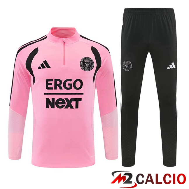 Maglie Calcio Personalizzate,Tute Calcio Squadre,Maglia Nazionale Italiana Calcio | Insieme Tuta Calcio Inter Miami CF Rosa 2026/2027