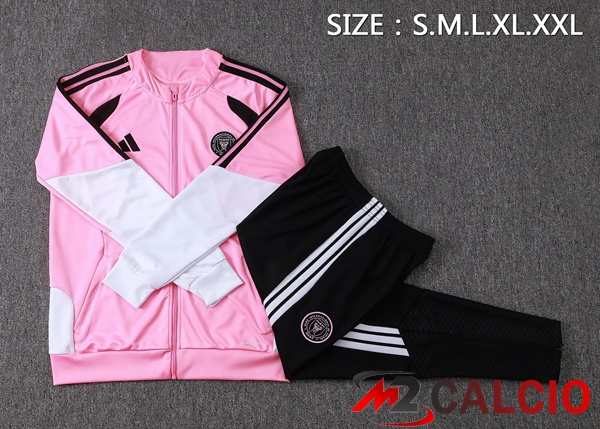 Insieme Tuta Calcio - Giacca Inter Miami CF Rosa 2026/2027