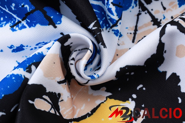 Insieme Tuta Calcio - Giacca Manchester United Blu Nero 2026/2027