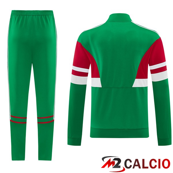 Insieme Tuta Calcio - Giacca Messico Verde 2026/2027