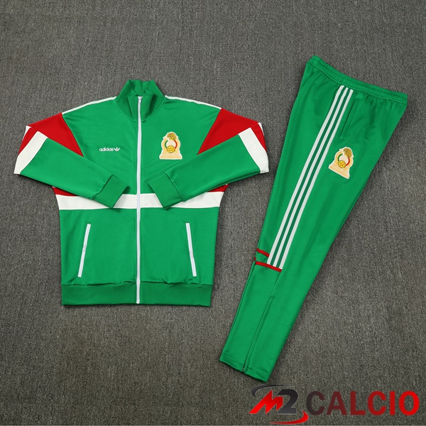 Insieme Tuta Calcio - Giacca Messico Verde 2026/2027