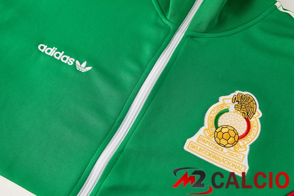 Insieme Tuta Calcio - Giacca Messico Verde 2026/2027