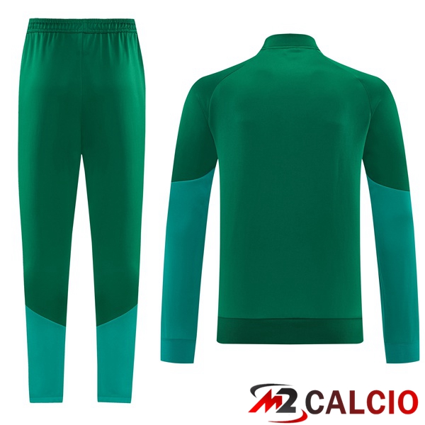 Insieme Tuta Calcio - Giacca Algeria Verde 2026/2027