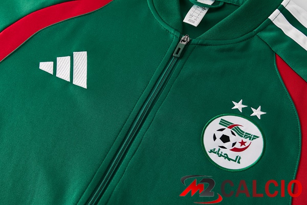 Insieme Tuta Calcio - Giacca Algeria Verde 2026/2027