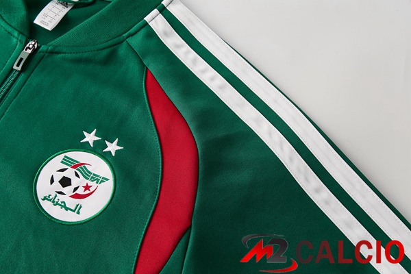 Insieme Tuta Calcio - Giacca Algeria Verde 2026/2027