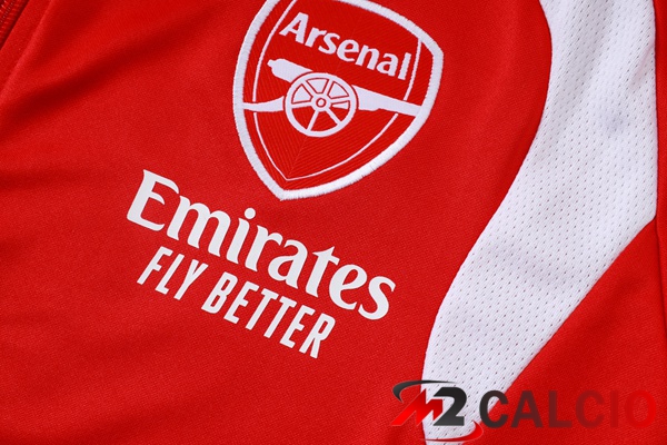 Insieme Tuta Calcio - Giacca Arsenal Rosso 2026/2027