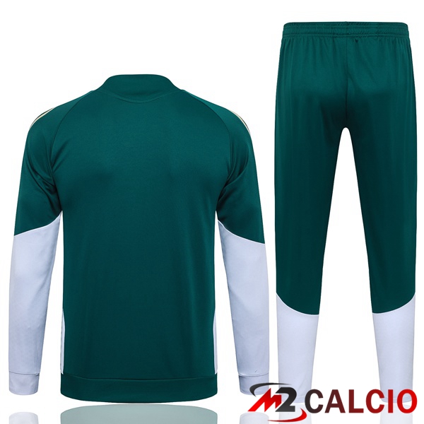 Insieme Tuta Calcio - Giacca Italia Verde 2026/2027