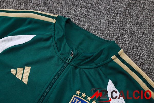 Insieme Tuta Calcio - Giacca Italia Verde 2026/2027