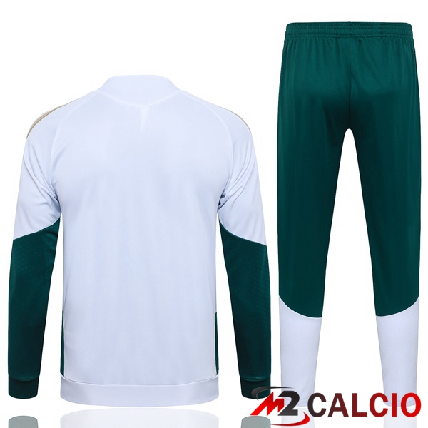 Insieme Tuta Calcio - Giacca Italia Bianco 2026/2027