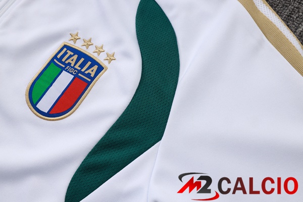 Insieme Tuta Calcio - Giacca Italia Bianco 2026/2027
