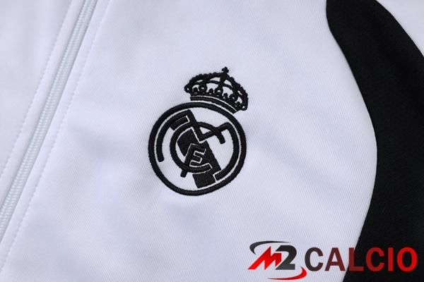 Insieme Tuta Calcio - Giacca Real Madrid Bianco 2026/2027